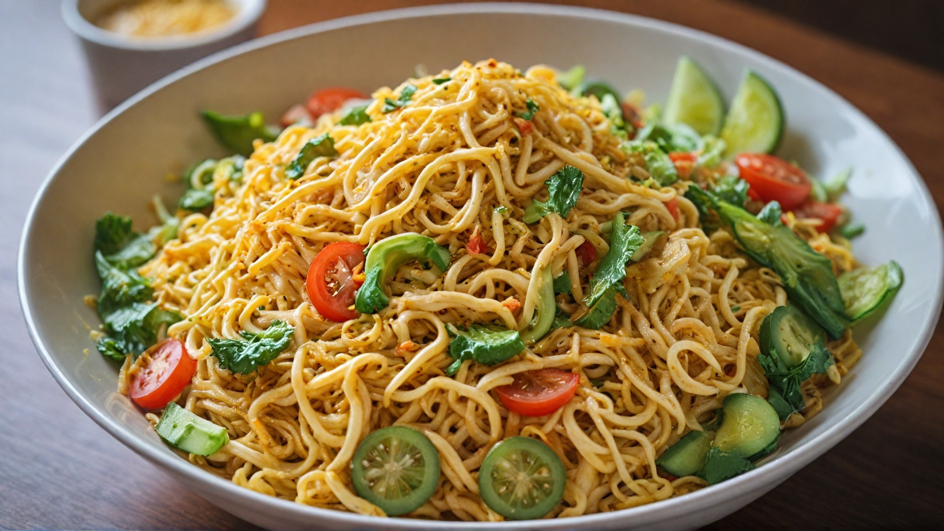 Maggi Noodles Salad recipe