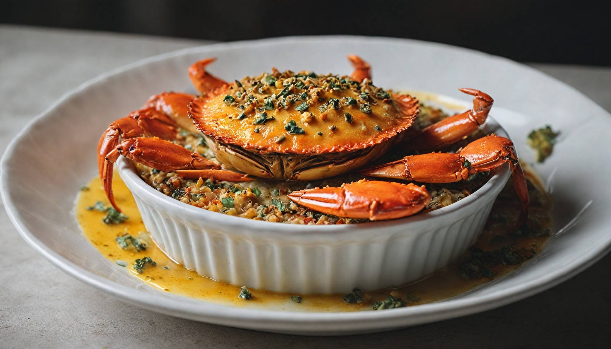 Crab Brulee Recipe