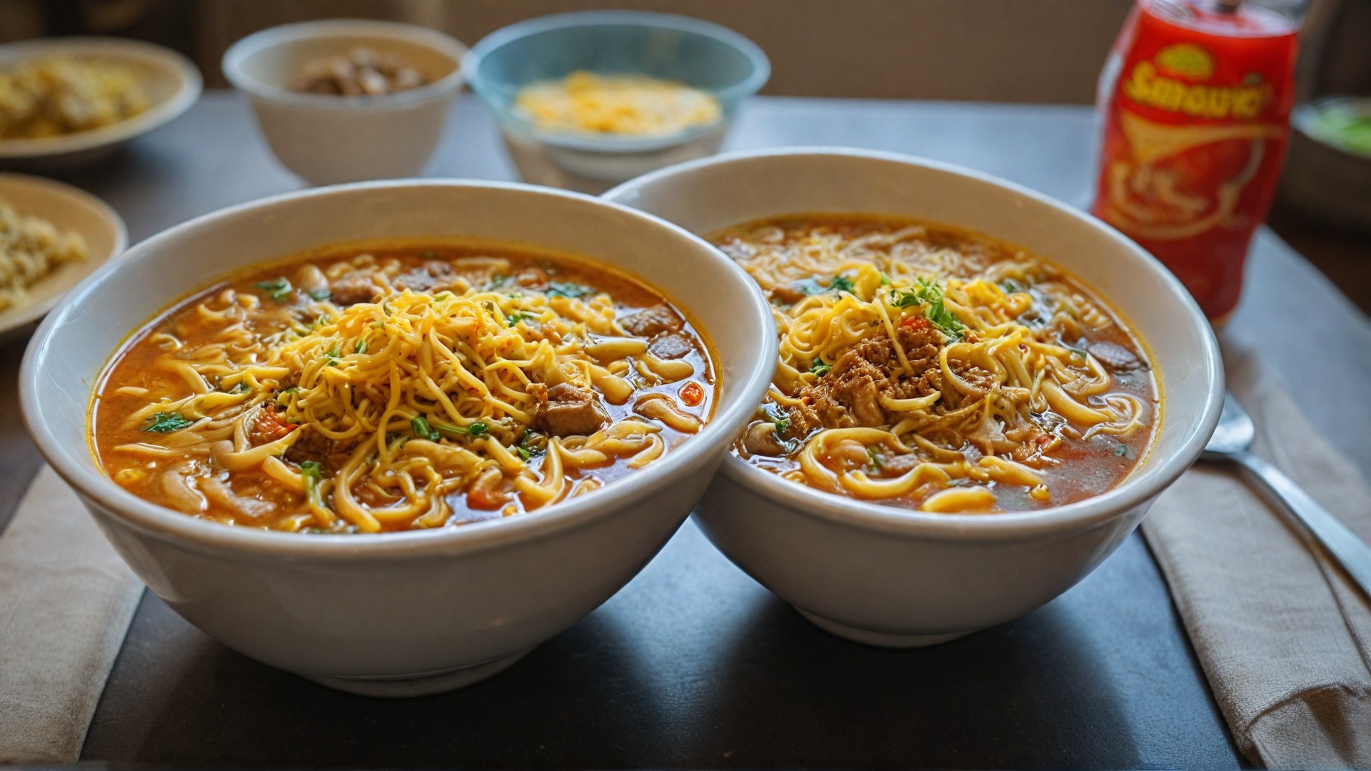 Noodles soup 