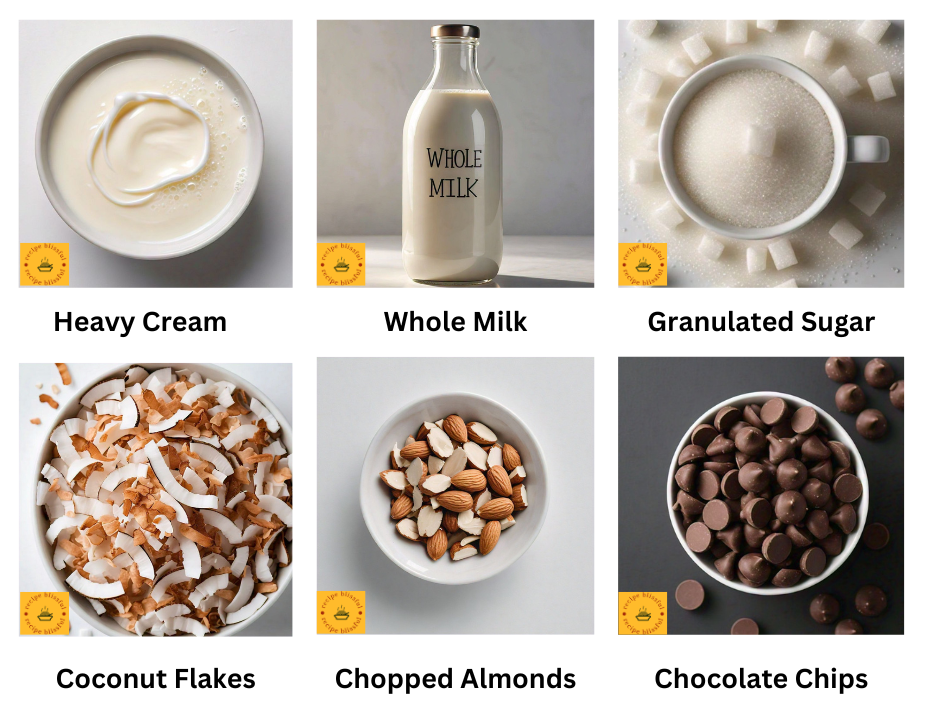 Almond Joy Ice Cream recipe 