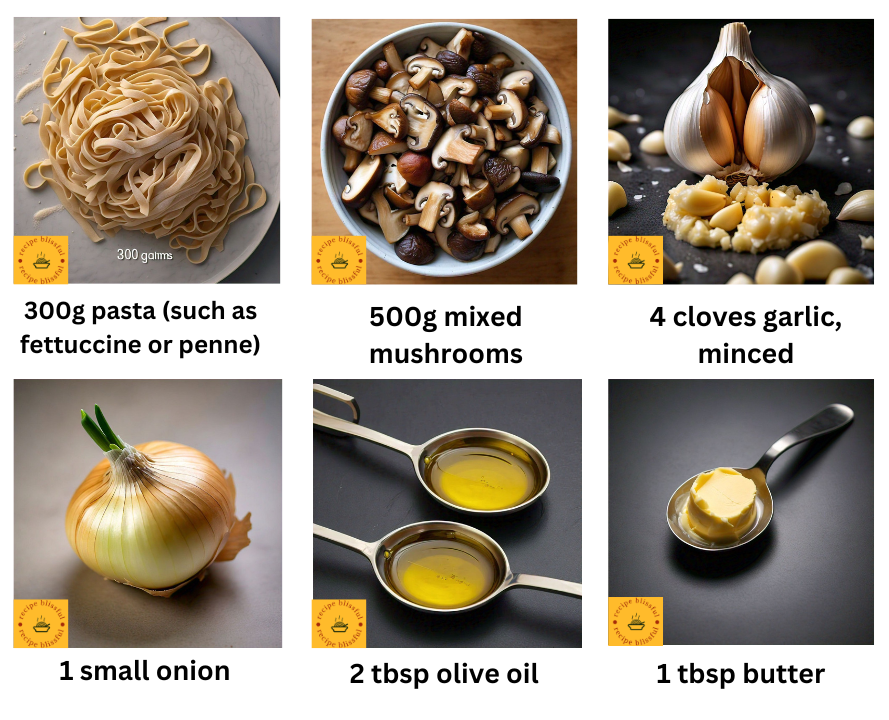 Mushroom Pasta Recipe