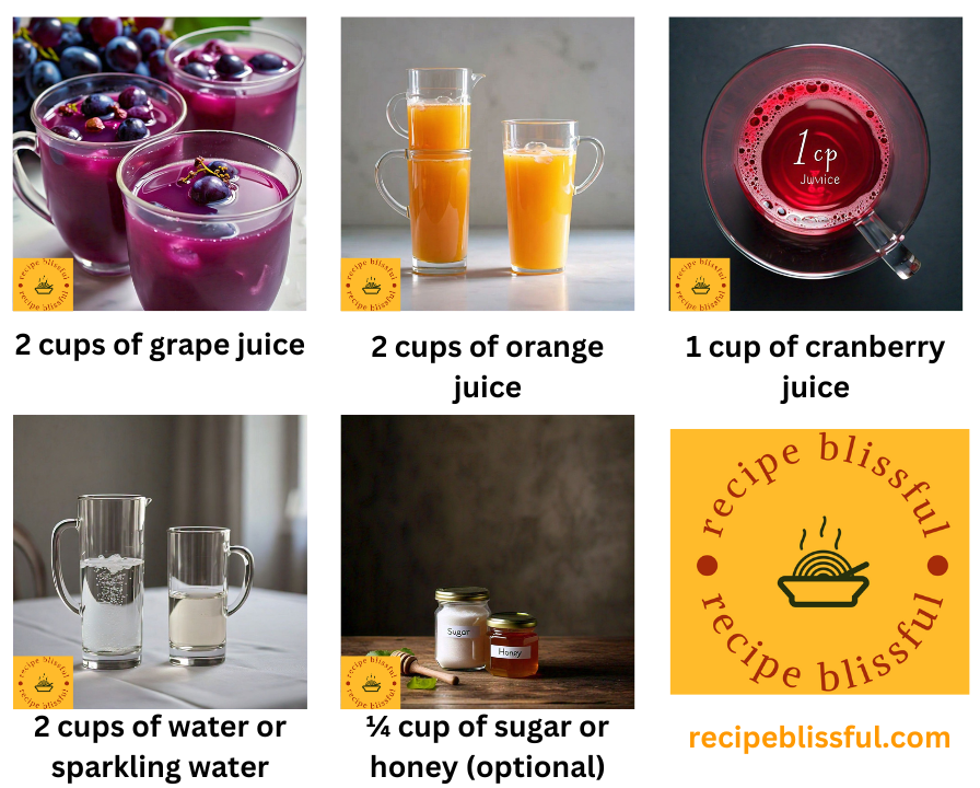 Bug Juice Camp Drink Recipe Ingredients 