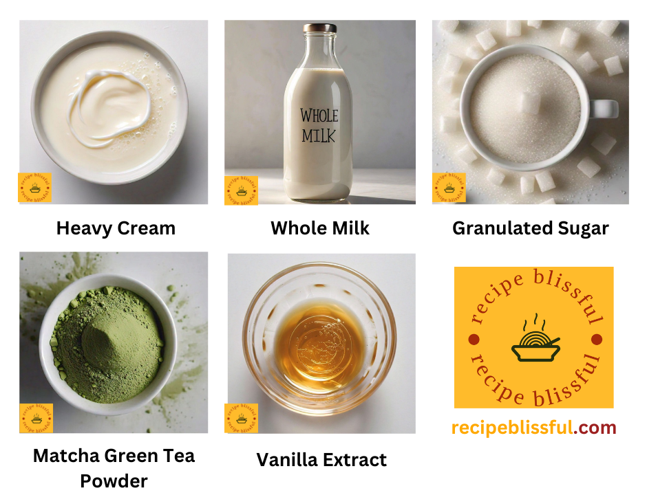 Matcha Green Tea Ice Cream recipe 