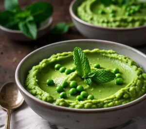 Pea and Mint Puree recipe