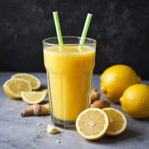 Spicy Ginger Lemon Belly Blast Juice recipe